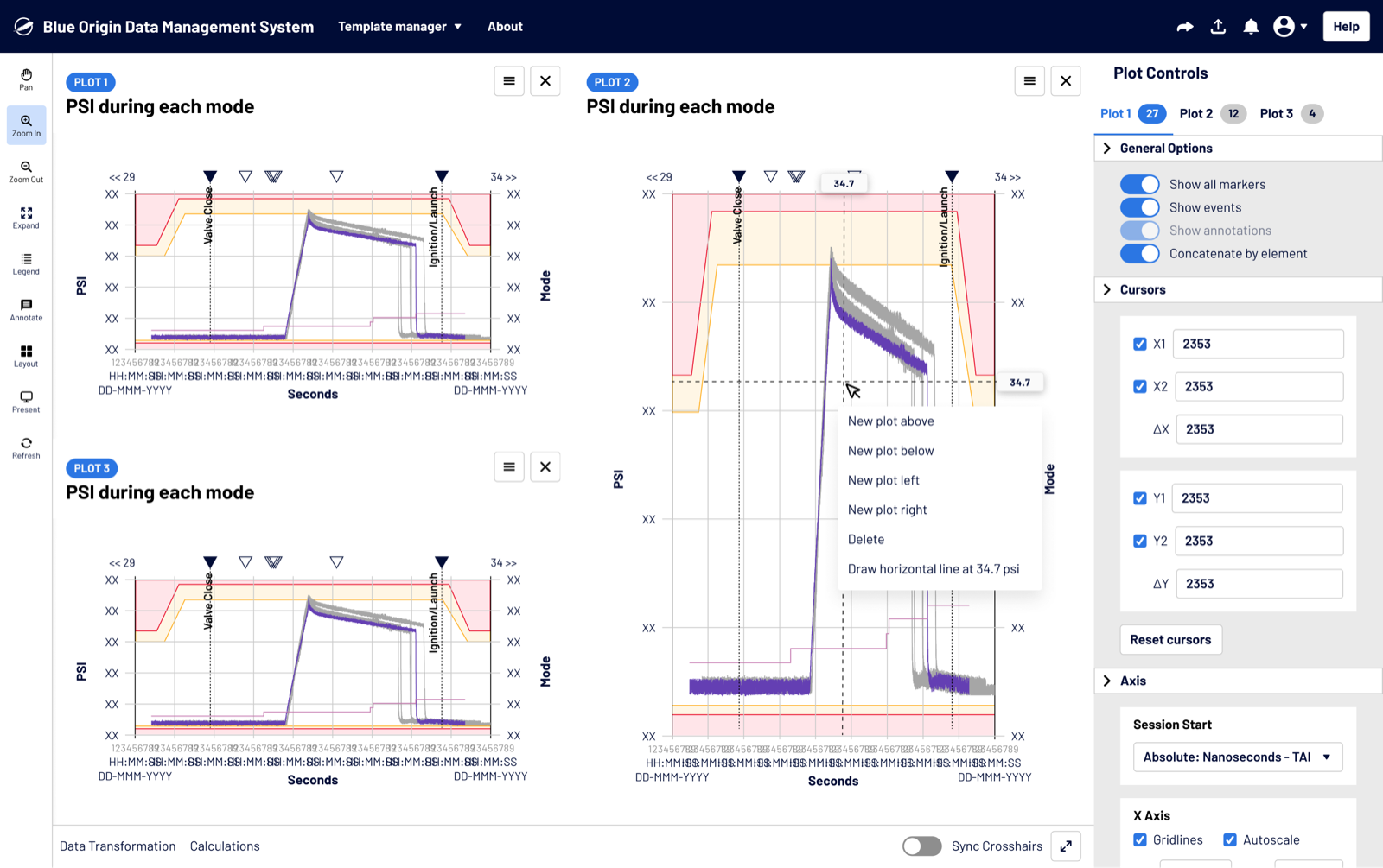 Stacked Plots: final design